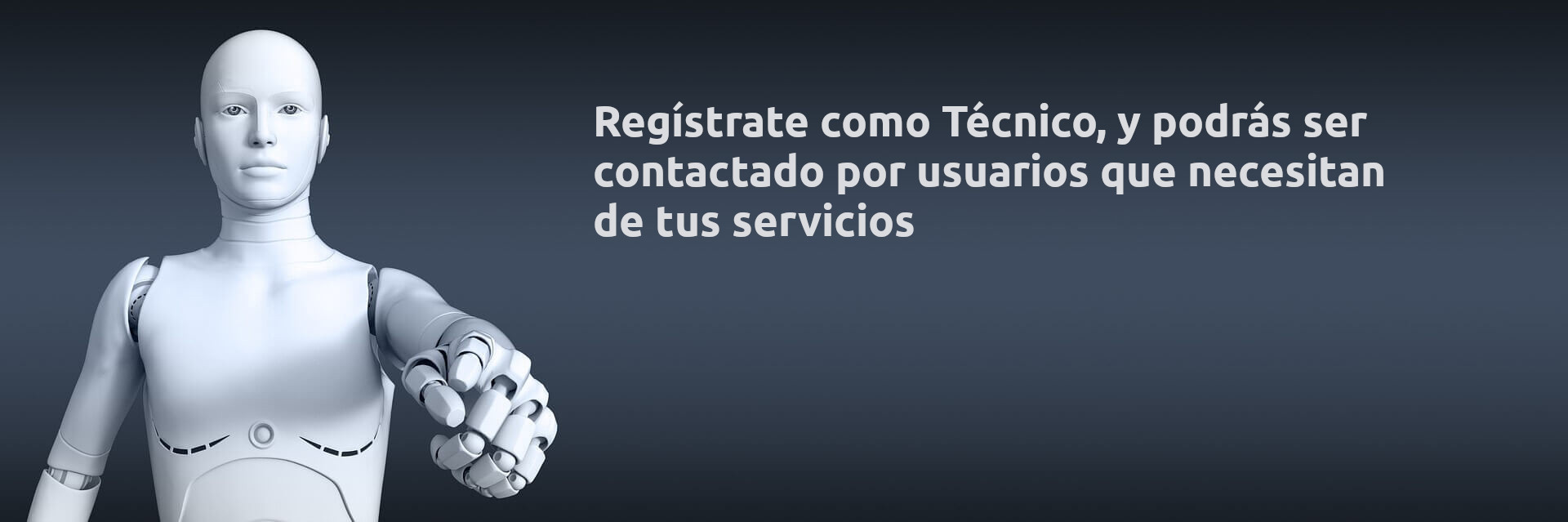 Registrate como tecnico seguro